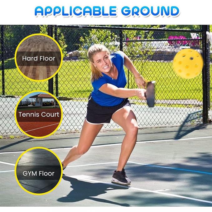 JC Pickleball Balls - Color variety展示